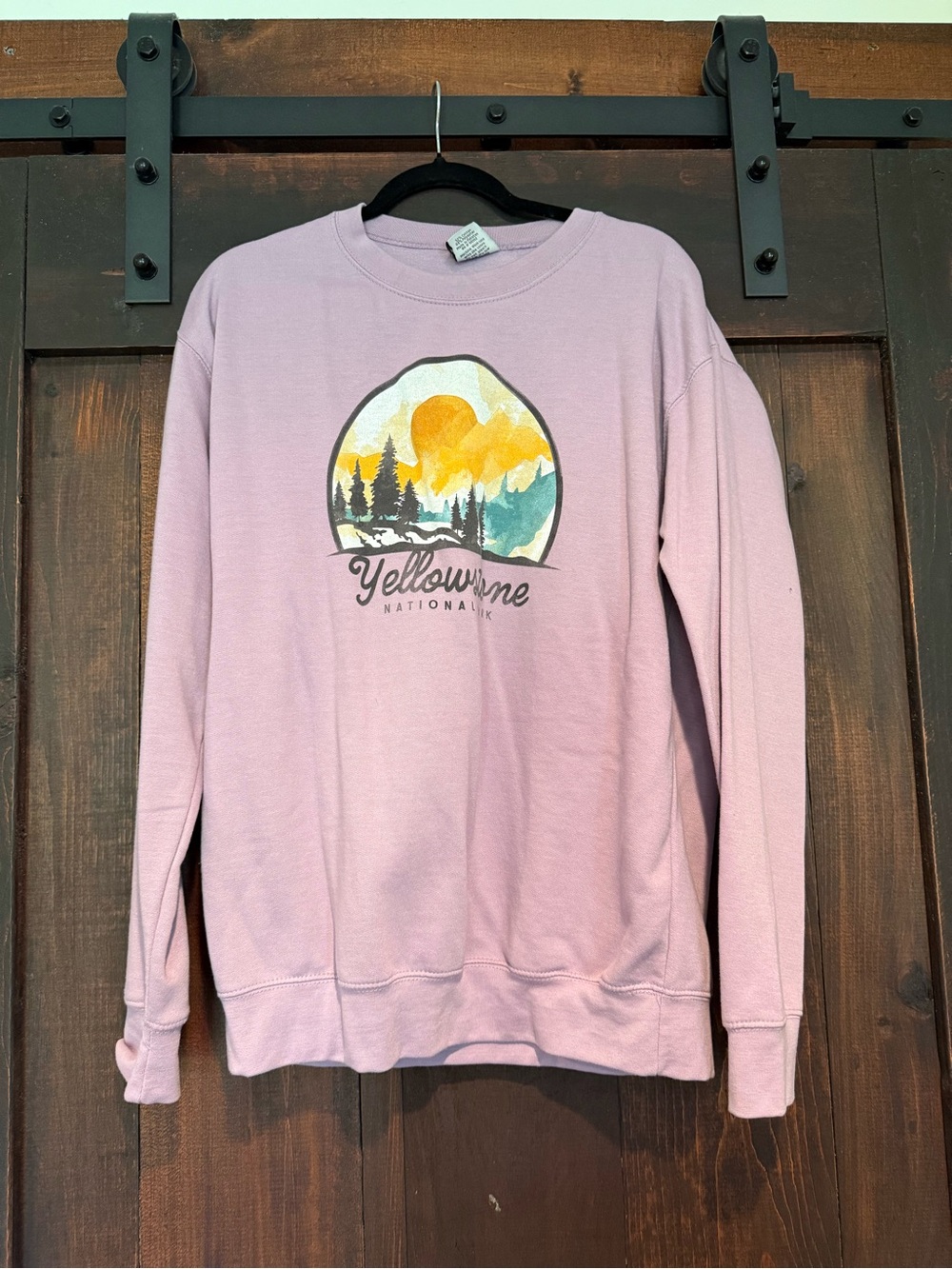 Yellowstone Lavender Crewneck Sweatshirt